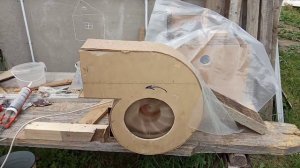 Вентилятор центробежный из дерева своими руками