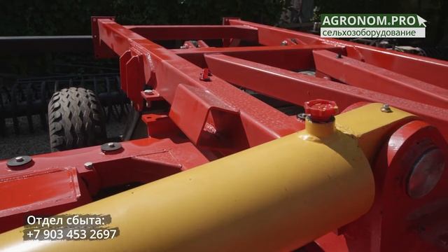 Дисковая борона БД 6х3ПК: обзор агрегата. РесурсАгроСтрой смотреть онлайн
