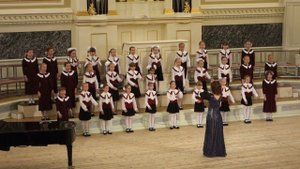 Русская народная песня в обработке Антонины Ростовской «Каравай»