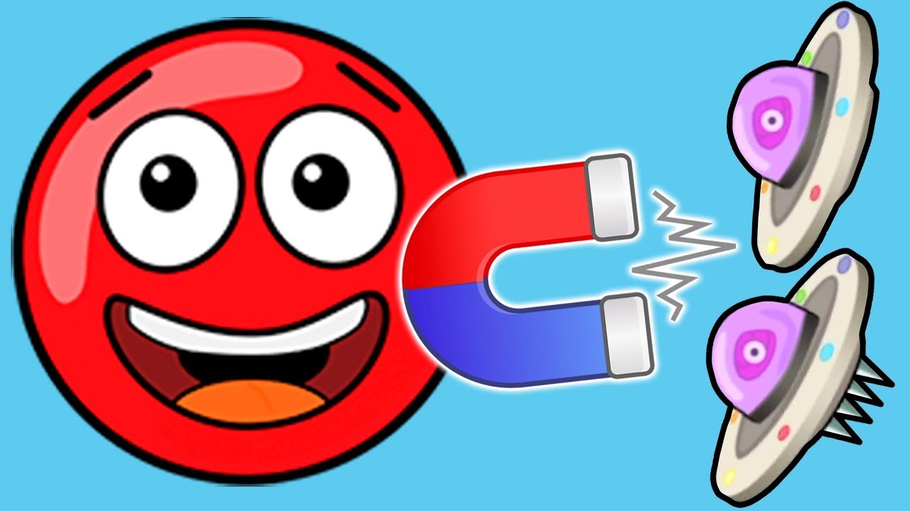 Новый КРАСНЫЙ ШАР #10. 27-28 УРОВНИ.  Мультик ИГРА New Red Ball 2 смотреть онлайн