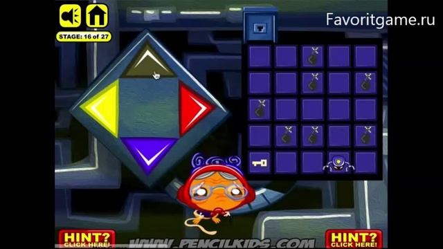 Прохождение игры MONKEY GO HAPPY MADNESS смотреть онлайн