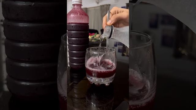 Late night Homemade grape mojito | Diya Krishna