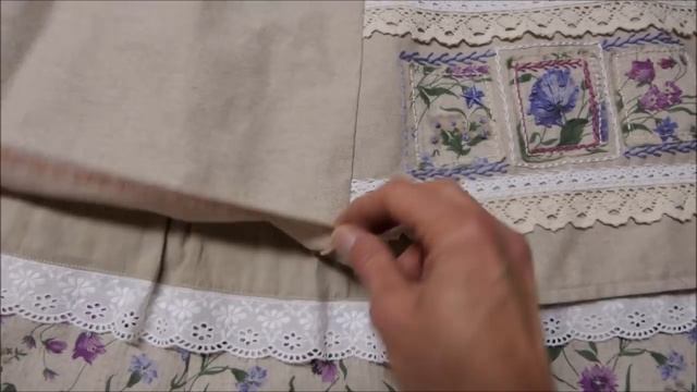 DIY. Юбка шебби с налётом бохо.  Шьём вместе.