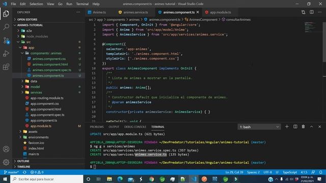 TUTORIAL ANGULAR - Consumir Microservicios SpringBoot - Parte 1