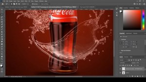 Coca Cola Advertisement Poster Design | Photoshop