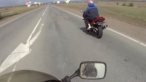 Мото прогулка в выходной день, Suzuki RF400RV