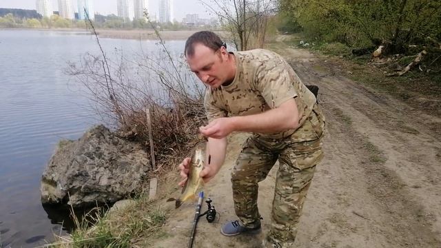 23.04 клев на озере "Зеркальное" отличный смотреть онлайн