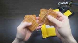 Бесплатный USB паяльник, платы для пайки, клеммники, кнопки и микросхемы из Китая