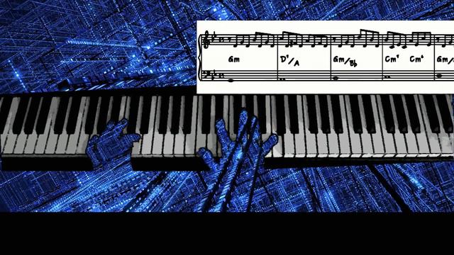Matrix Soundtrack (et Tac) piano 2 mains смотреть онлайн