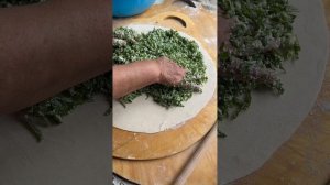 Чуду с зеленью и творогом?