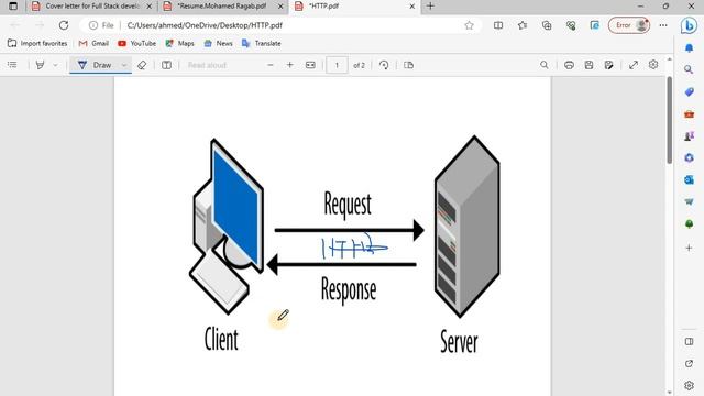 Learn node js - #014 - in 2023 |  HTTP Module with Server