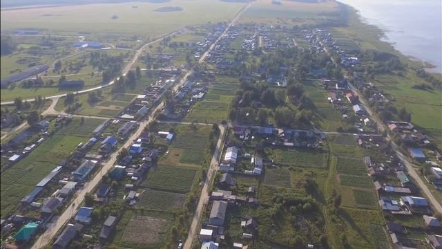 п. Лиственичный с квадрокоптера смотреть онлайн