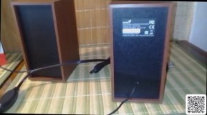Видео обзор: Колонки  для компьютера  Genius SP-HF180, 2.0, дерево