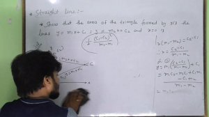 STRAIGHT LINE (Ex-11,part-9) equation of straight line/// for polytechnic