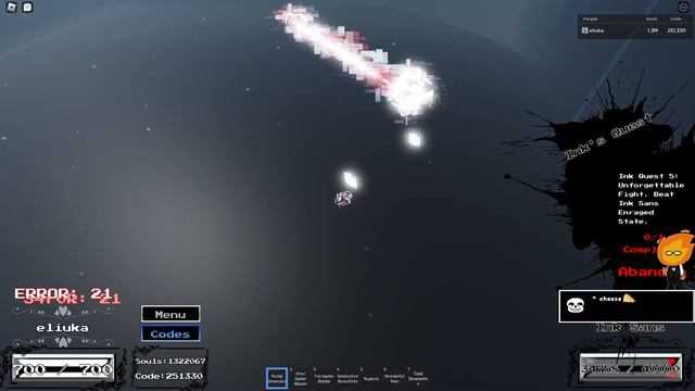 Undertale: Timeline Collapse | Solo Ink boss смотреть онлайн