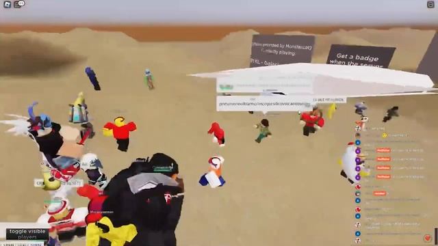 700 Players In A Roblox Server (world record) смотреть онлайн