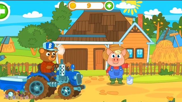 ДЕТСКАЯ ФЕРМА развивающие игры для детей смотреть онлайн
