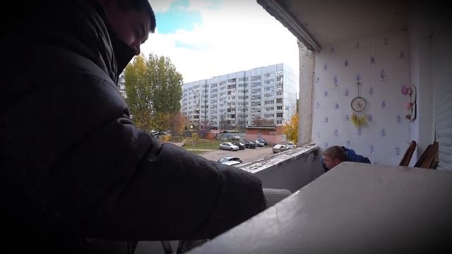 Самый чудной балкон в мире!Остекление балкона профлистом!Закупка в Леруа Мерлен!