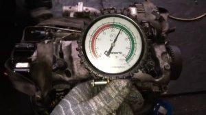 Двигатель D4EA-4316366 2.0 CRDi 125 л.с. Hyundai Santa Fe – проверка компрессии