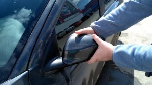 Ручное складывание зеркала C-Elysee и Peugeot 301