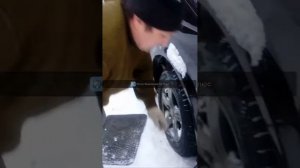 Как одевать цепи на колёса