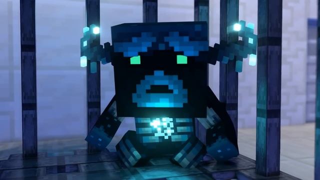 Warden - crazy scientist experiment | The minecraft life | Minecraft animation смотреть онлайн