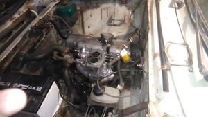 Замена механического бензонасоса на Москвиче 2140!