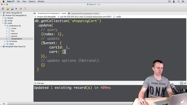 MongoDB Update Queries: 05 $unset смотреть онлайн