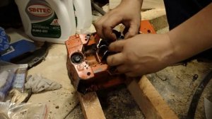 хускварна 254, 257 пробуем разобрать 2 часть