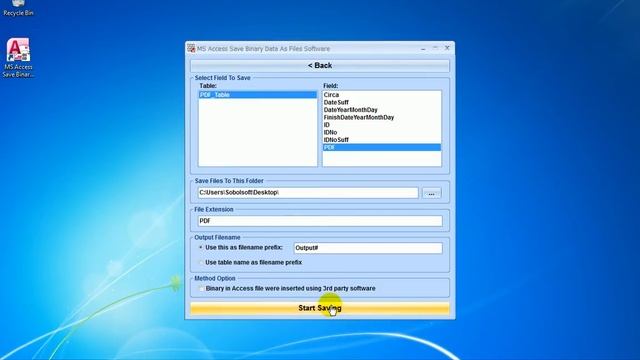 How To Use MS Access Save Binary Data As Files Software смотреть онлайн