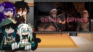 Genshin Impact Archons React To Kratos // Genshin Impact // Gacha life & Gacha Club part 2