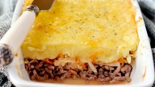 ЗАПЕКАНКА ИЗ КАРТОФЕЛЯ И ФАРША