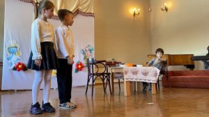 Школьный английский спектакль 2 класс Misha and 3 bears