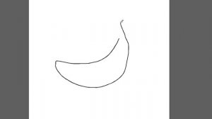 Рисуем банан