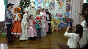 В Чебоксарах прошло Новогоднее представление для детей участников спецоперации
