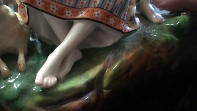 Моя коллекция смешного фарфора 141 Старый Париж 19 век Франция
