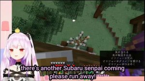 Uruha Rushia Is Committing "G Route" In Minecraft While Subaru n Konta Witness it [Hololive/Eng Sub