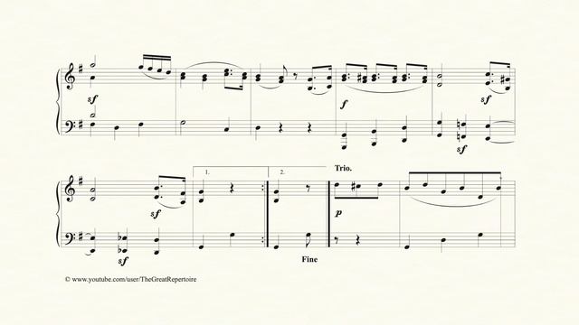 Beethoven, Minuet in G major, WoO 10, No. 2 смотреть онлайн