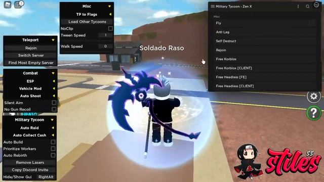 [ BEST SCRIPTS ] Roblox ❘ Military Tycoon Script / Hack Gui ( Tp Flag, Silent Aim ) *PASTEBIN 2022 смотреть онлайн