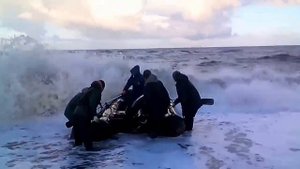 Камчатка 2016, выход в море