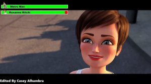 Megamind (2010) Final Battle with healthbars