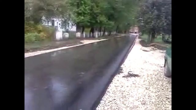 Новый асфальт в Северо-Задонске смотреть онлайн