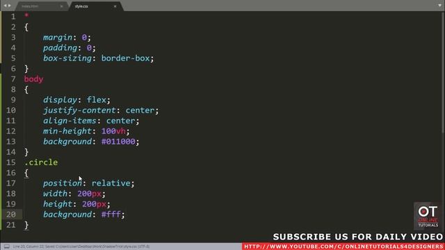 Quick CSS3 Shadow Effects Tutorial For Beginners | CSS Effects