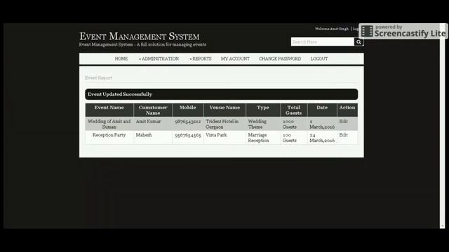 Java, JSP And MySQL Project On Event Management System смотреть онлайн