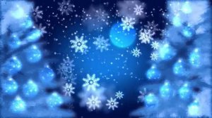 Футаж Снег 6