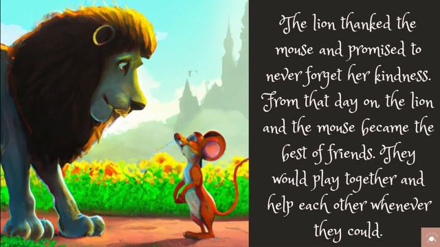 The Mighty Lion's Lesson In Humility: The Tale Of Kindness And Gratitude / English Fairy Tales смотреть онлайн