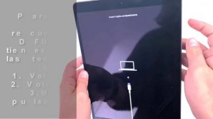 Cómo quitar o poner modo recuperación DFU iPad Air 3 o iPad Air 2