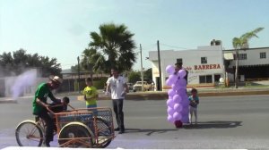 Exitosa Carrera 5K a Color en Miguel Alemán