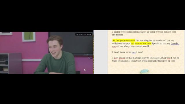 English. Практика говорения. Разбор 1 части IELTS
