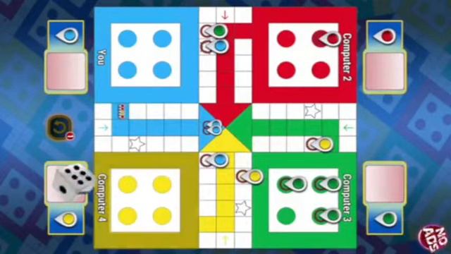 Ludo game in 4 players | Ludo king new update gams poki , 234 play game , live lodo  gameplay #302